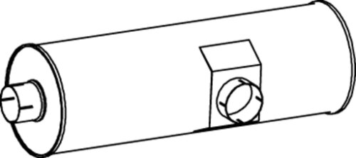 Tranzparts - Dinex SILENCER FOR DENNIS