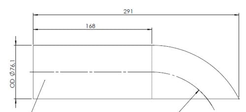 Tranzparts - Dinex PIPE FOR DENNIS