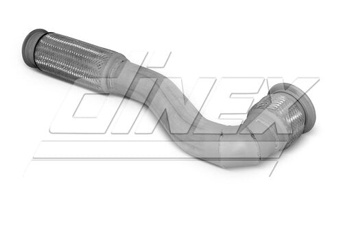 Tranzparts - Dinex EXHAUST PIPE W. BELLOW FOR DAF
