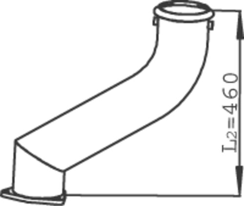 Tranzparts - Dinex PIPE FOR DAF