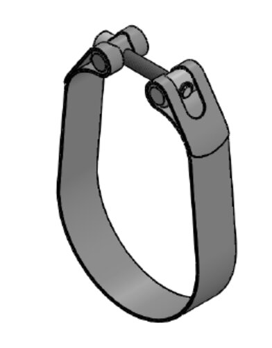 Tranzparts - Dinex CLAMP FOR DAF