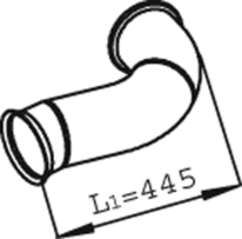 Tranzparts - Dinex PIPE FOR DAF