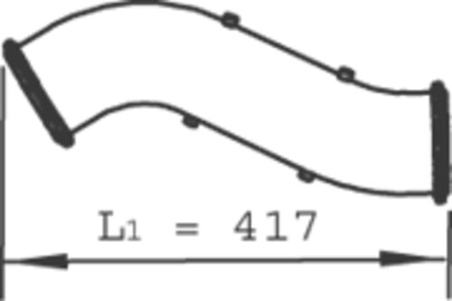 Tranzparts - Dinex PIPE FOR DAF