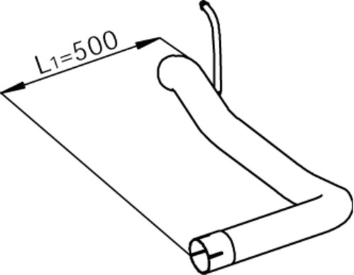 Tranzparts - Dinex PIPE FOR IVECO