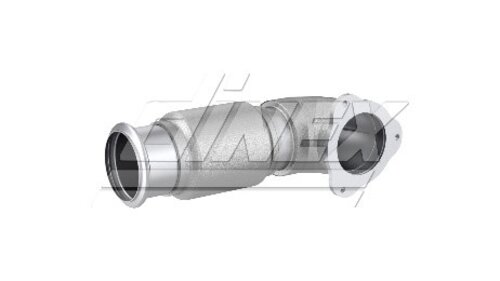 Tranzparts - Dinex EXHAUST PIPE W. BELLOW FOR DAF