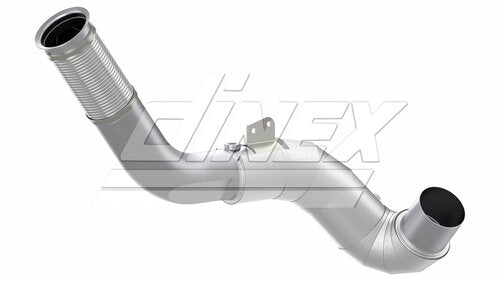 Tranzparts - Dinex INSULATED EXHAUST PIPE W. FLEX, D2S+ FOR IVECO