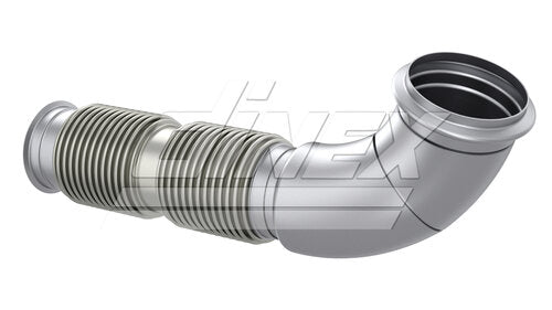 Tranzparts - Dinex EXHAUST PIPE W. BELLOW FOR IVECO