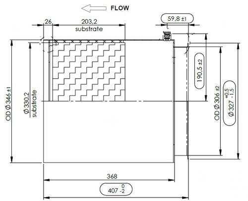 Tranzparts - Dinex DPF RECONDITIONED FOR IVECO