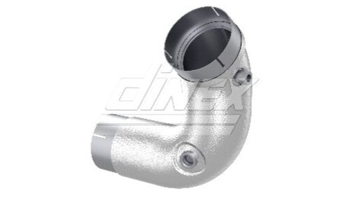 Tranzparts - Dinex INSULATED EXHAUST PIPE FOR IVECO