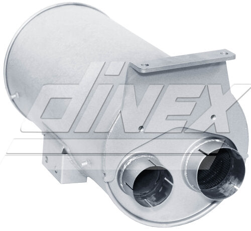 Tranzparts - Dinex SILENCER W. OXI-KAT FOR MAN