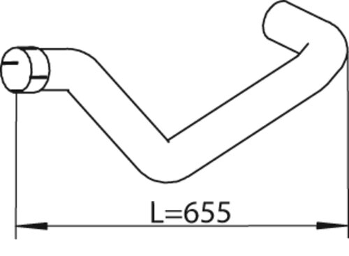 Tranzparts - Dinex PIPE FOR MAN
