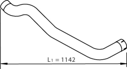 Tranzparts - Dinex PIPE FOR MAN