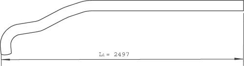 Tranzparts - Dinex PIPE FOR MAN