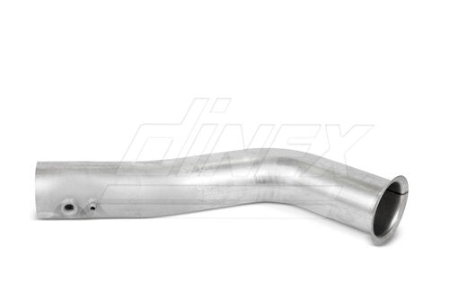 Tranzparts - Dinex EXHAUST PIPE W. POPNUTS FOR TEMP. SENSOR FOR MAN
