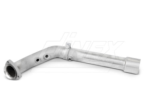Tranzparts - Dinex EXHAUST PIPE W. POPNUTS FOR TEMP. SENSOR FOR MAN