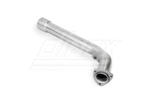 Tranzparts - Dinex EXHAUST PIPE W. POPNUTS FOR TEMP. SENSOR FOR MAN