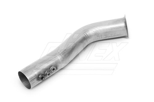 Tranzparts - Dinex EXHAUST PIPE W. POPNUTS FOR PRESSURE SENSOR FOR MAN