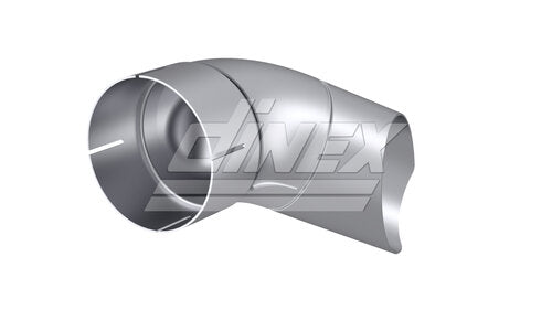 Tranzparts - Dinex EXHAUST PIPE FOR MAN