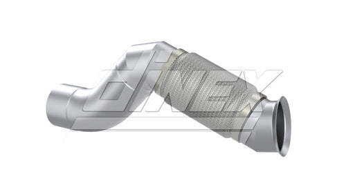 Tranzparts - Dinex EXHAUST PIPE W. BELLOW FOR MERCEDES