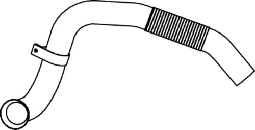 Tranzparts - Dinex PIPE FOR MERCEDES