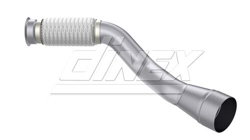 Tranzparts - Dinex EXHAUST PIPE W. BELLOW FOR MERCEDES