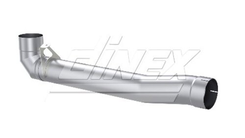 Tranzparts - Dinex EXHAUST PIPE FOR MERCEDES