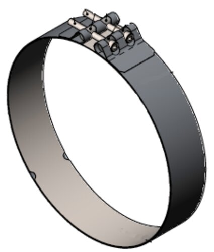 Tranzparts - Dinex COLLAR CLAMP FOR MERCEDES