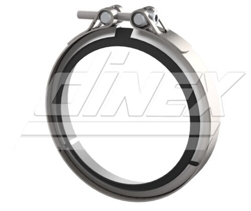 Tranzparts - Dinex EXHAUST CLAMP & GASKET KIT FOR MERCEDES