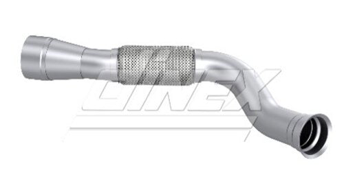 Tranzparts - Dinex EXHAUST PIPE W. BELLOW FOR MERCEDES