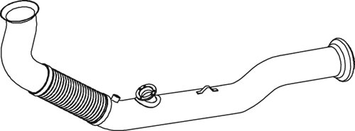 Tranzparts - Dinex PIPE FOR RENAULT