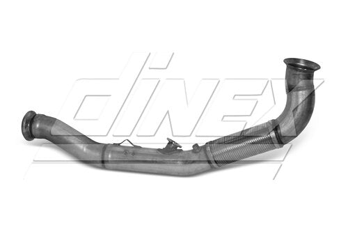 Tranzparts - Dinex EXHAUST PIPE W. FLEX, D3S FOR RENAULT