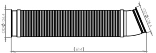 Tranzparts - Dinex PIPE FOR SCANIA