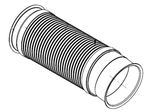 Tranzparts - Dinex FLEX PIPE FOR SCANIA
