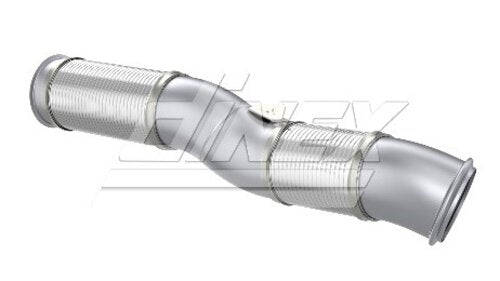 Tranzparts - Dinex EXHAUST PIPE, W. FLEX, D2S+ FOR SCANIA