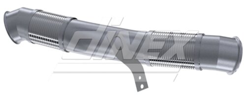 Tranzparts - Dinex PIPE W. FLEX FOR SCANIA