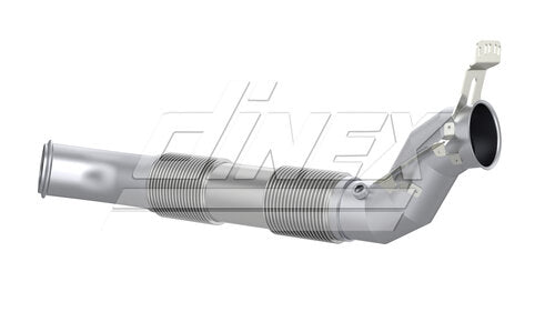Tranzparts - Dinex EXHAUST PIPE W. BELLOW FOR SCANIA