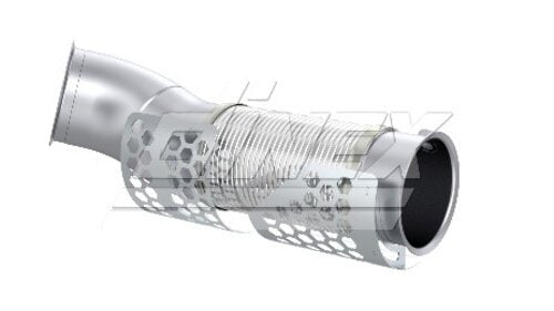 Tranzparts - Dinex EXHAUST PIPE W. FLEX, D2S+ FOR SCANIA