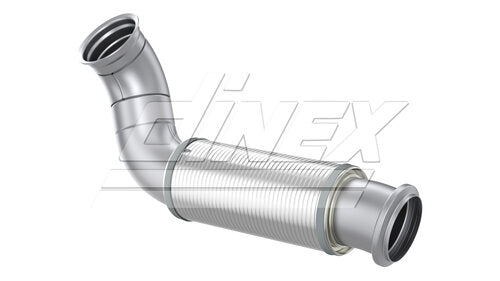Tranzparts - Dinex EXHAUST PIPE W. FLEX, D2S FOR RENAULT/VOLVO