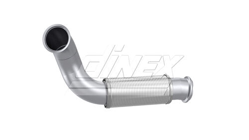 Tranzparts - Dinex EXHAUST PIPE W. FLEX, D2S FOR VOLVO
