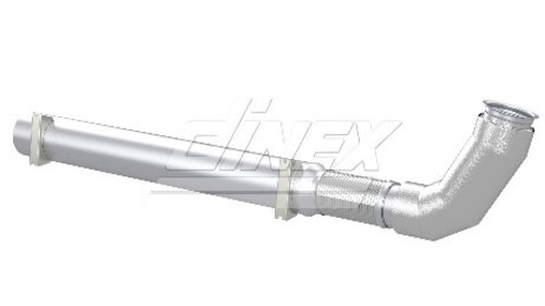 Tranzparts - Dinex INSULATED EXHAUST PIPE W. FLEX, D2S+ FOR VOLVO