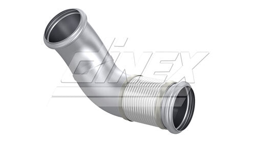 Tranzparts - Dinex EXHAUST PIPE W. FLEX, D2S+ FOR VOLVO