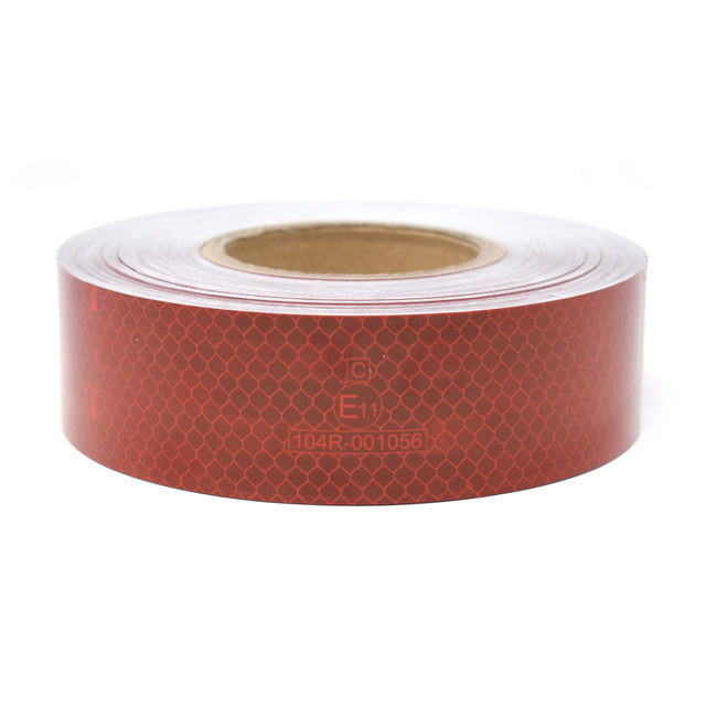 Red Conspicuity Tape - 12.5m