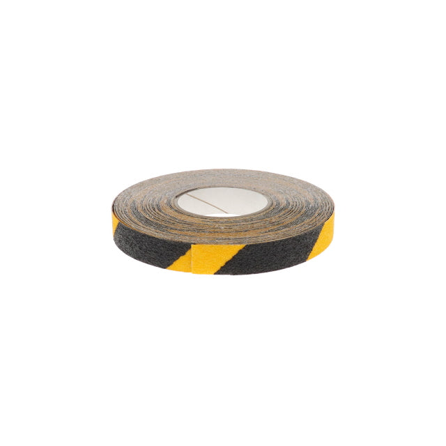 Yellow and Black Abrasive - 25mm x 18m