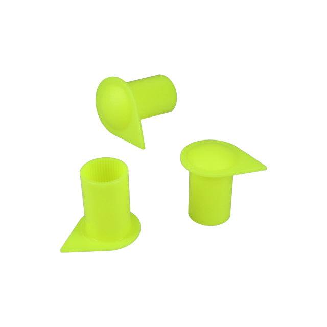 DUSTITE 19MM LONG REACH YELLOW WHEEL NUT INDICATORS