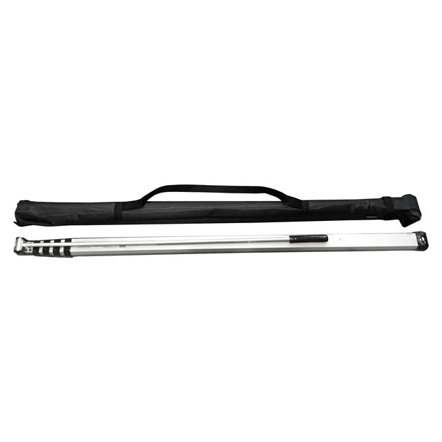 4-Section Sliding Aluminium Measuring Stick 1260mm to 5000mm