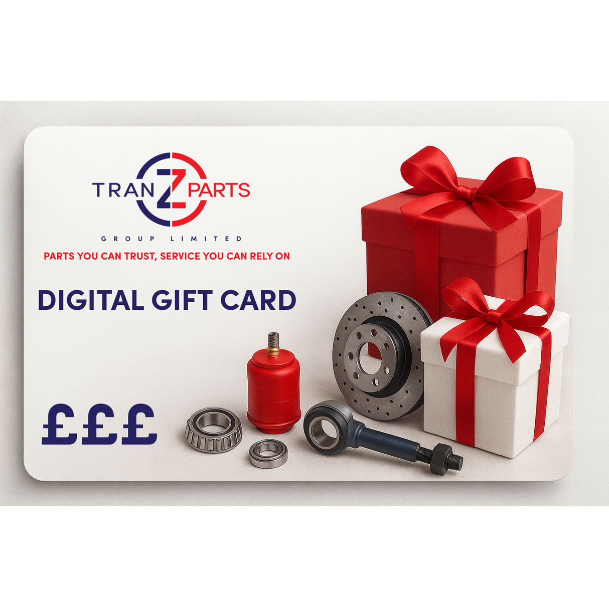 Tranzparts Digital Gift Card