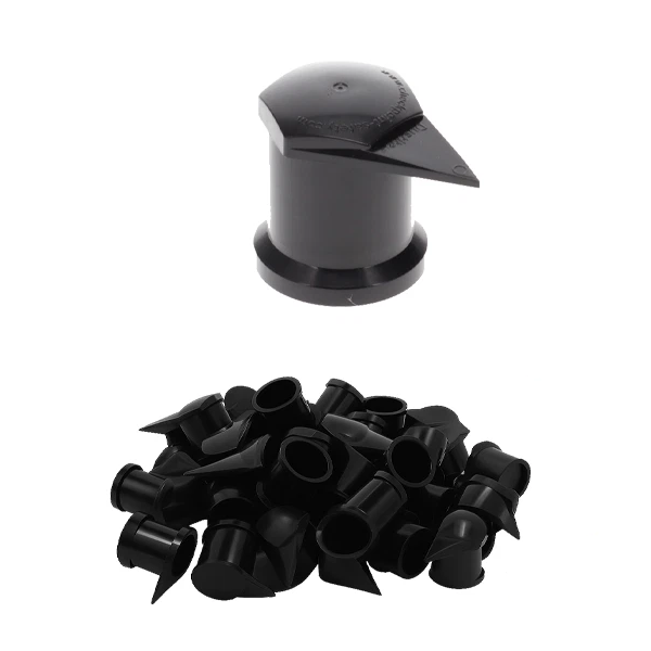 DUSTITE 33MM LONG REACH BLACK WHEEL NUT INDICATORS