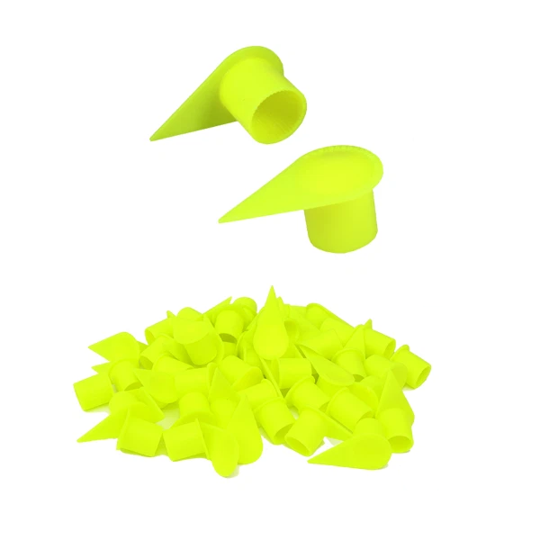 DUSTITE 27MM LONG REACH YELLOW WHEEL NUT INDICATORS