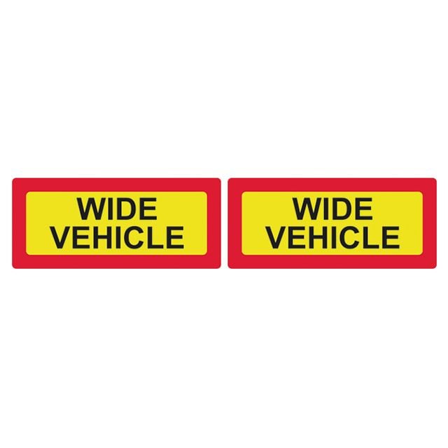 Special Rear Marker Board - Type 5 (Supplied in Pairs)