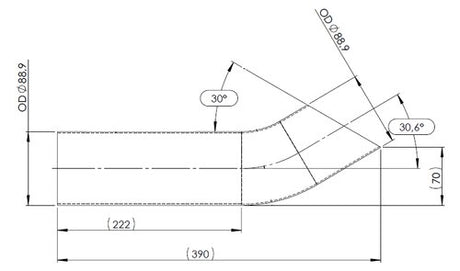 Tranzparts - Dinex PIPE FOR DENNIS